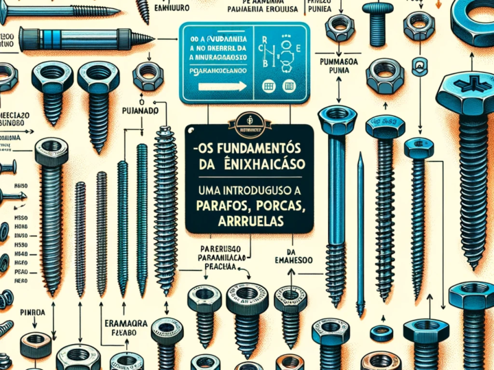 Os Fundamentos da Engenharia de Fixação: Uma Introdução a Parafusos, Porcas e Arruelas